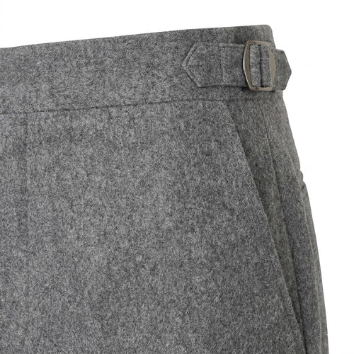 Executive Grey Flannel Trousers