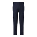 Classic Navy Merino Wool Trousers