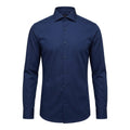 Sophisticated Navy Poplin Shirt