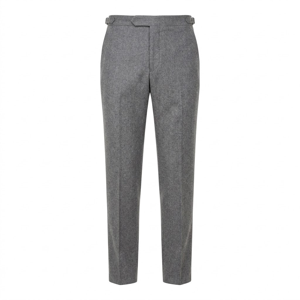 Executive Grey Flannel Trousers